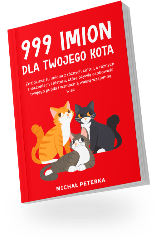 Okładka e-booka 999 imion dla Twojego kota