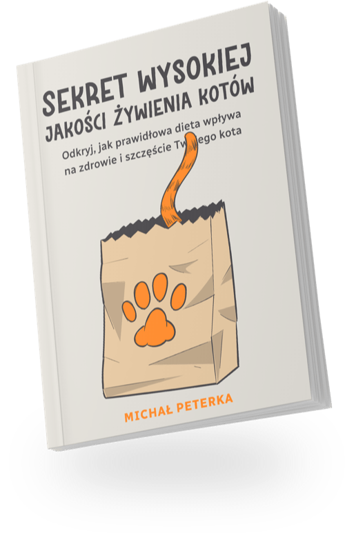 Okładka e-booka Sekret wysokiej jakości żywienia kotów